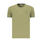 Green Cotton Men's T-Shirt