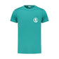 Green Cotton Men's T-Shirt