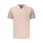 Pink Cotton Men's Polo Shirt