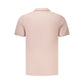 Pink Cotton Men's Polo Shirt