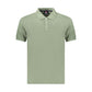 Green Cotton Men's Polo