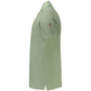 Green Cotton Men's Polo
