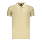 Beige Cotton Men's Polo