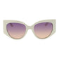 White Plastic Sunglasses