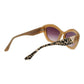 Brown Plastic Sunglasses