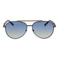 Blue Metal Sunglasses