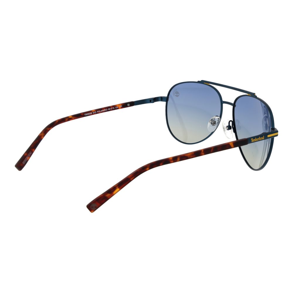 Blue Metal Sunglasses