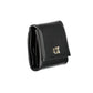 Black Polyester Women Wallet