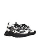 White Leather Chunky Sneakers