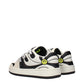 Beige Leather Low Top Sneakers