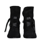 Black Leather Ankle Boots