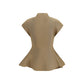 Beige Viscose Blouse