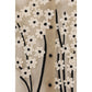 Beige Silk Pattern Shirt