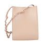 Pink Leather Crossbody Bag