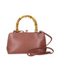 Pink Leather Handbag