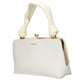 White Leather Handbag