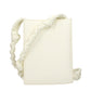 White Leather Crossbody Bag