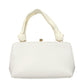 White Leather Handbag