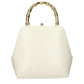 Beige Leather Handbag