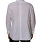 White Bib Cotton Poplin Dress Formal Shirt