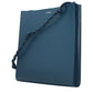Blue Leather Shoulder Bag