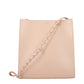 Pink Leather Shoulder Bag