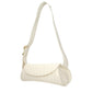 White Leather Shoulder Bag