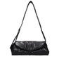 Black Leather Crossbody Bag