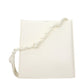 White Leather Shoulder Bag