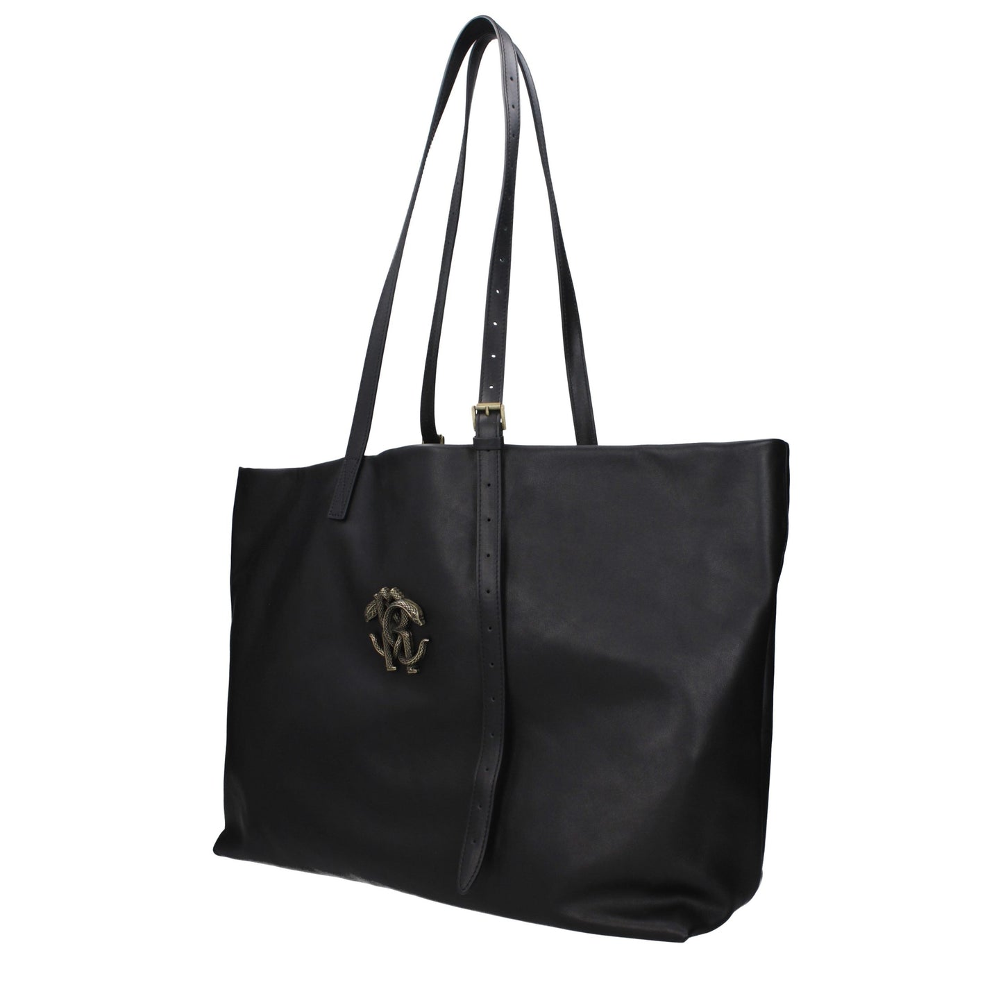 Black Leather Shoulder Bag