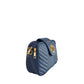 Blue PU Women Crossbody Bag