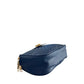 Blue PU Women Crossbody Bag