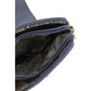 Blue PU Women Crossbody Bag