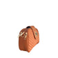 Brown PU Women Crossbody Bag