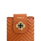 Brown PU Women Crossbody Bag