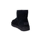 Black Suede Leather Ankle Boots