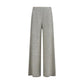 Silver Polyamide Casual Pants