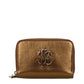 Gold Leather Wallet