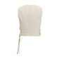 Beige Cotton Sleveless Jacket