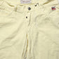 Yellow Cotton Straight Casual Denim Trouser Jeans