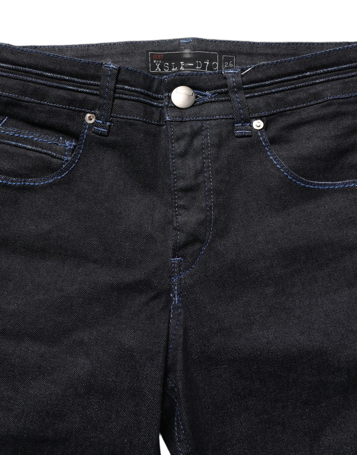 Black Cotton Stretch HighWaist Skinny Denim Trouser Jeans