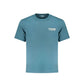 Blue Cotton Men's T-Shirt