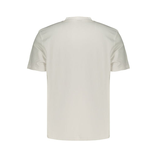 White Cotton Men's T-Shirt
