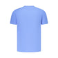 Azzurro Cotton Uomo T-Shirt