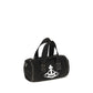 Black Cotton Shoulder Bag