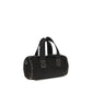 Black Cotton Shoulder Bag