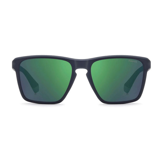Blue Polycarbonate Sunglasses