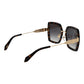 Black Stainless Steel Sunglasses