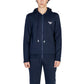 Blue Cotton Hoodie