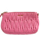 Matelassé Leather Shoulder Bag